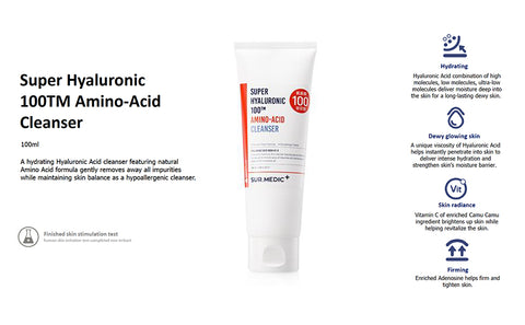 Super Hyaluronic 100 Aminon-Acid Cleanser